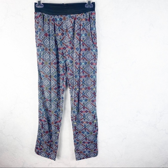 Aztec Printed Jogger Pants - Picture 1 of 3